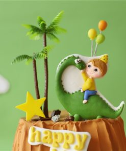 gateau anniversaire dinosaure zoom